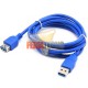 CABLE USB 3.0 EXTENSIÓN A-A M/H 1.8M