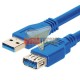 CABLE USB 3.0 EXTENSIÓN A-A M/H 1.8M