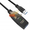 CABLE ACTIVO USB 3.0 A-A 5 METROS M/H