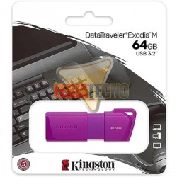 PENDRIVE 64 GB USB 3.2, KINGSTON MORADO