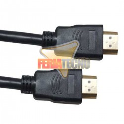 CABLE HDMI 2.0 4K 1 MT. MACHO MACHO, CONEC. BAÑO ORO