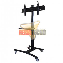 PEDESTAL PARA LCD LED 40 a 70”. C/RUEDAS. AL EJE 1.70 MTS.$174.990