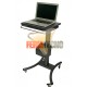 PEDESTAL PARA NOTEBOOK C/RUEDAS, CON SOPORTE PARA MOUSE