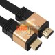 CABLE HDMI 20 MTS. M/M, PLANO, CONEC. BAÑO ORO