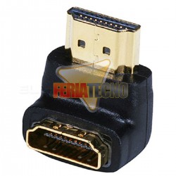 COPLA HDMI MACHO HEMBRA, ANGULO 90°