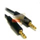 CABLE DE AUDIO PLUG 3.5MM 10 METROS M/M. CON.BAÑO ORO