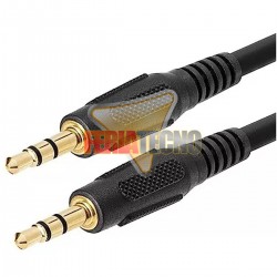 CABLE DE AUDIO PLUG 3.5MM 0,5 METROS M/M