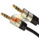 CABLE DE AUDIO PLUG 3.5MM 1.8 METROS M/M. PREMIUM