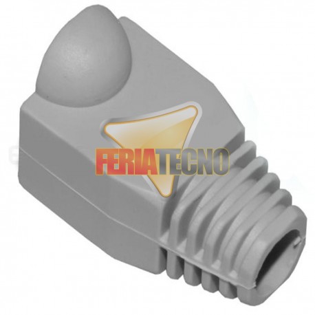 FUNDA, CAPUCHON PARA CONECTOR RJ45, 10 UNI. GRIS