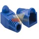 FUNDA, CAPUCHON PARA CONECTOR RJ45, 10 UNI. AZUL