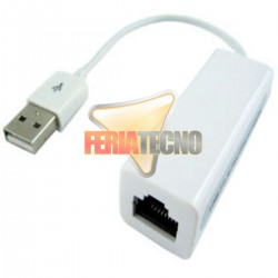 ADAPTADOR USB 2.0 A RJ45 (RED)