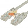 CABLE PATCH UTP CAT5E 0,3 MTS. GRIS.