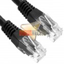 CABLE PATCH UTP CAT5E 0,3 MTS. NEGRO.