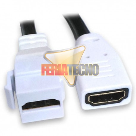 MODULO HDMI HEMBRA HEMBRA 10 CMS. PARA PLACA