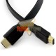 CABLE HDMI 10 MTS. M/M, PLANO, CONEC. BAÑO ORO