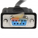 CABLE SERIAL RS232 DB9 HEMBRA/HEMBRA 1 METRO.