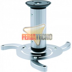 SOPORTE PARA PROYECTOR A TECHO, 8 Y 17 CM. 10KG. BLANCO